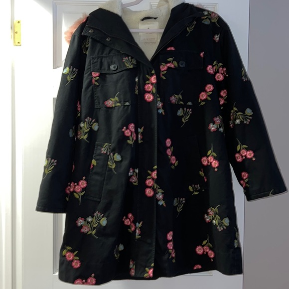 Kate Spade floral coat